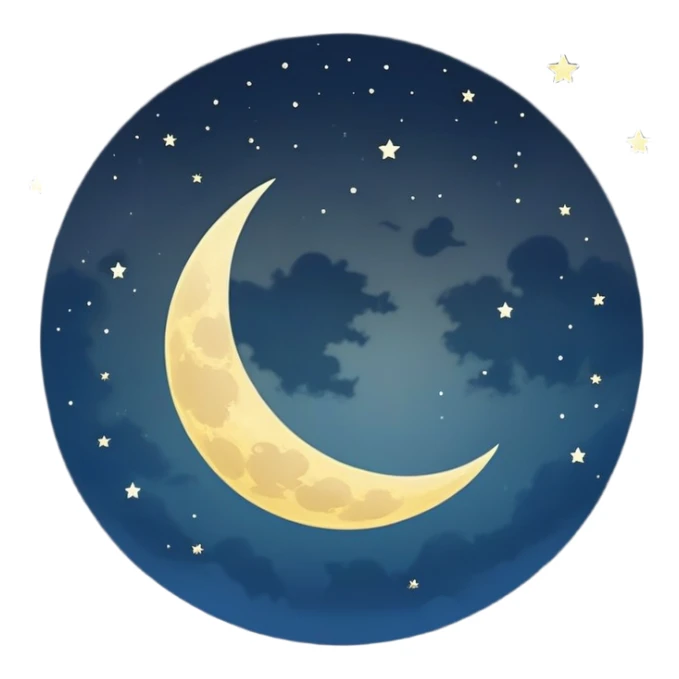 Black, white, Blue,marron,levender,and master yellow colour moon in 🌙 this moon step  sticker