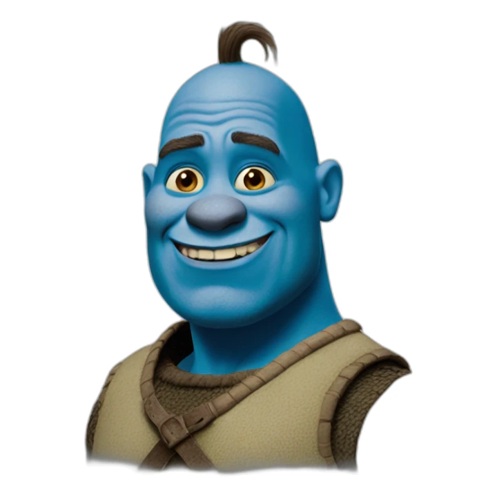 blue-shrek sticker