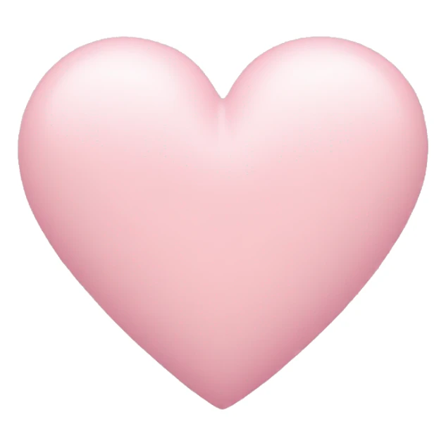 pastel pink heart sticker