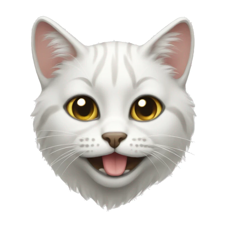 Gato blanco  sticker