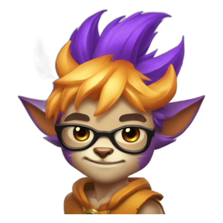 Gnar league of legends sticker