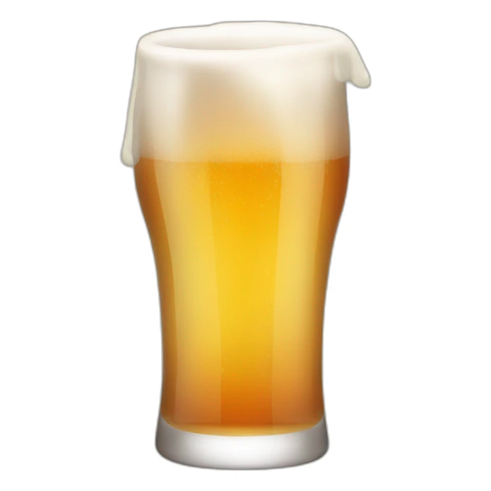 glass of cider sticker