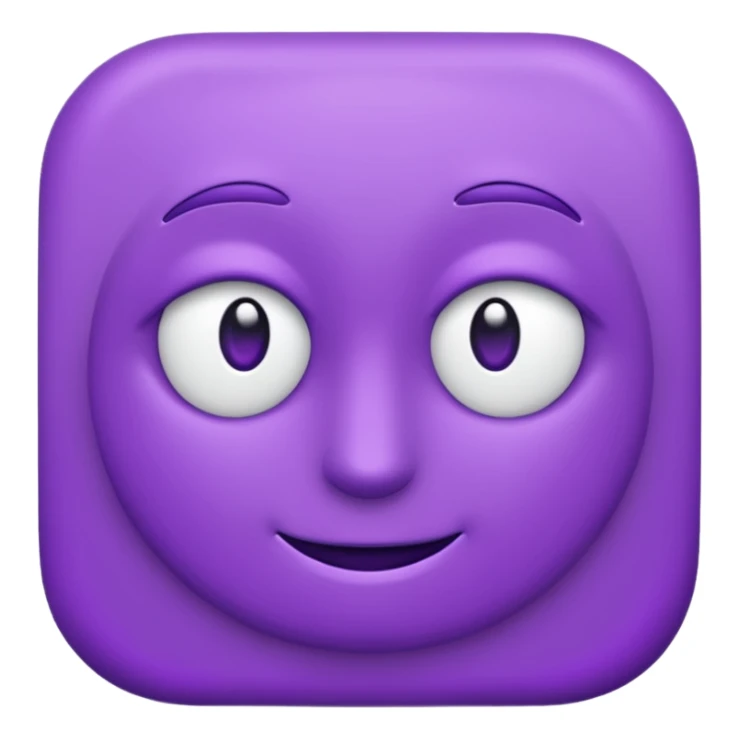 purple photo sticker