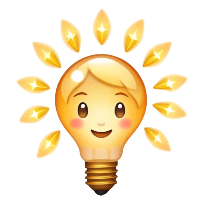 Give me an emoji of fairy lights  sticker