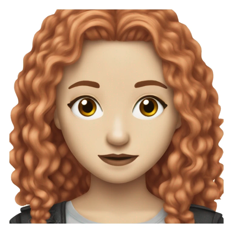 sabrina carpenter with red hair sticker