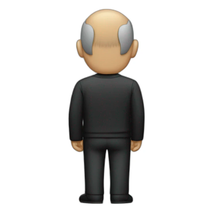 steve jobs, Rear View sticker