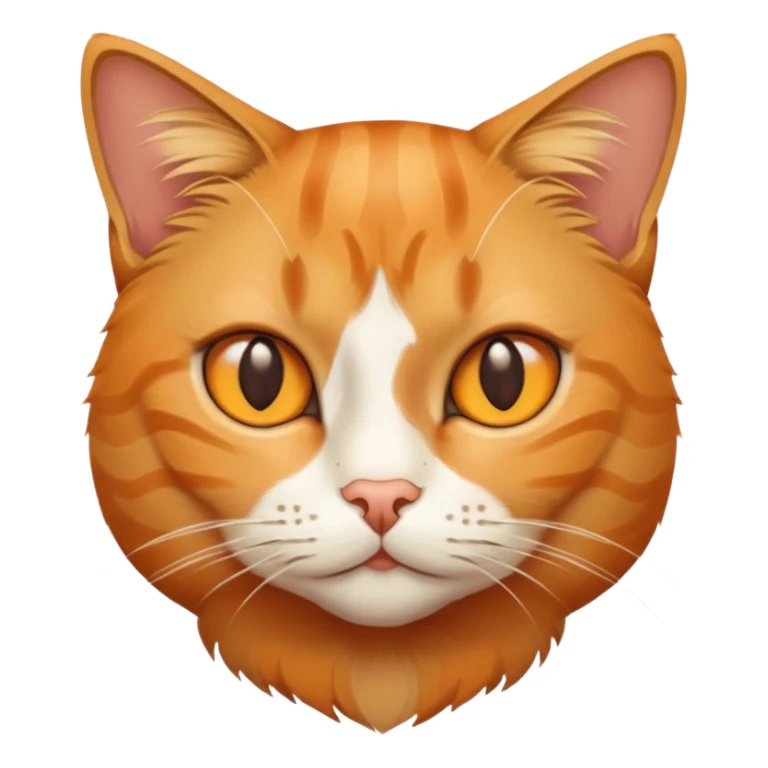 realistic cat gazing at viewer sticker