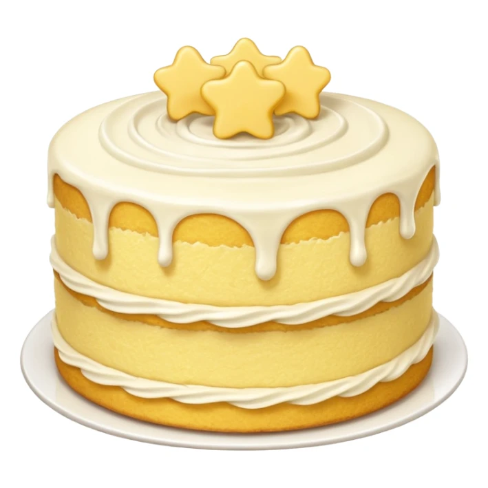 sponge cake sticker