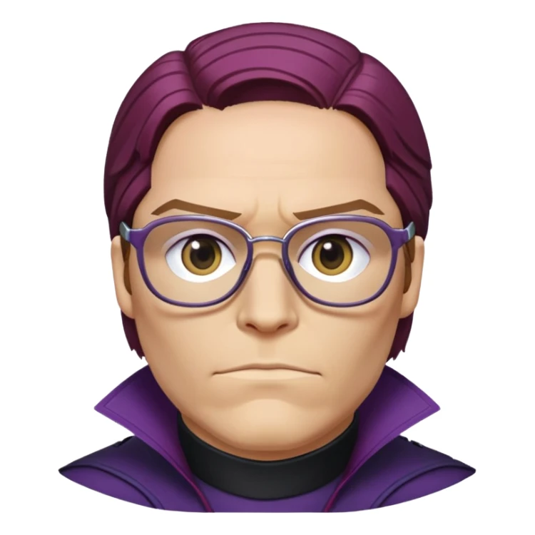 zemo with glasses marvel from captain america: civil war sticker