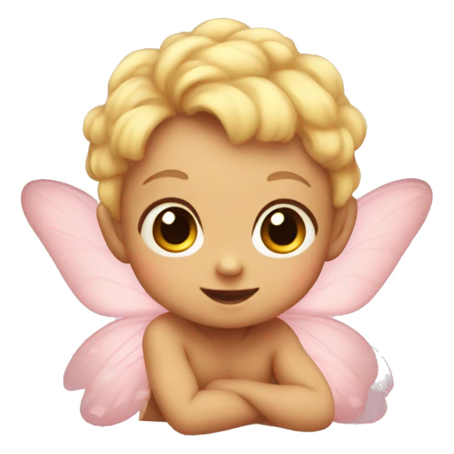 Baby fairy sticker