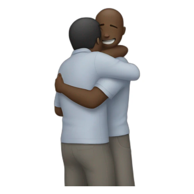 Hug sticker