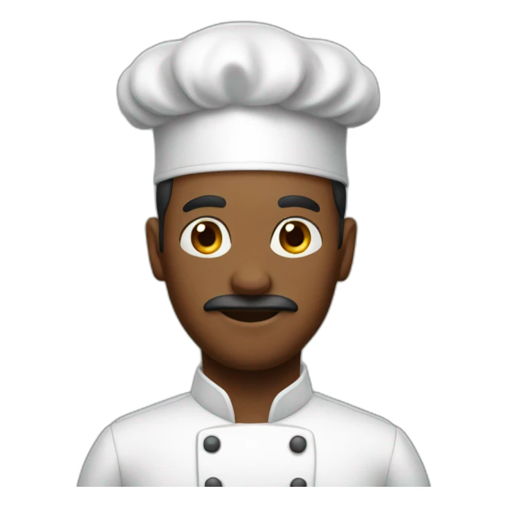 Homme cuisine sticker