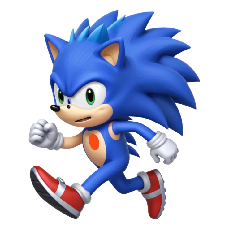 SONIC the hedgehog sticker