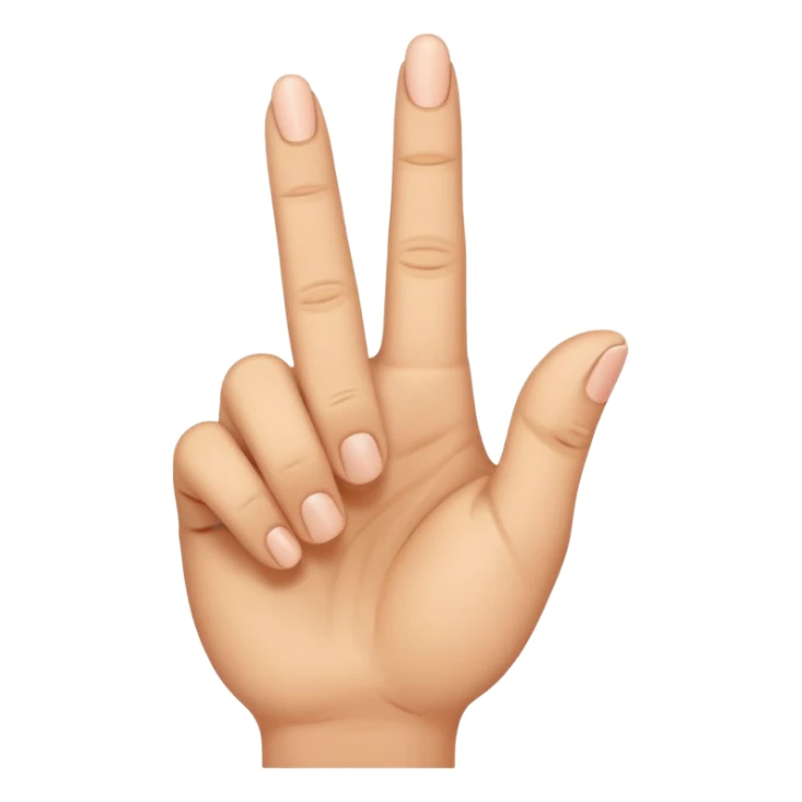  Can you do the Oke sign but than with de middle vinger.  sticker