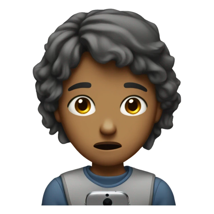 Girl mad at bf him for not answering his phone  sticker