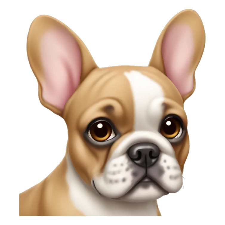 Fawn French bulldog sticker
