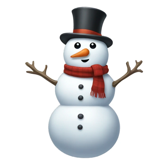 snowman  sticker