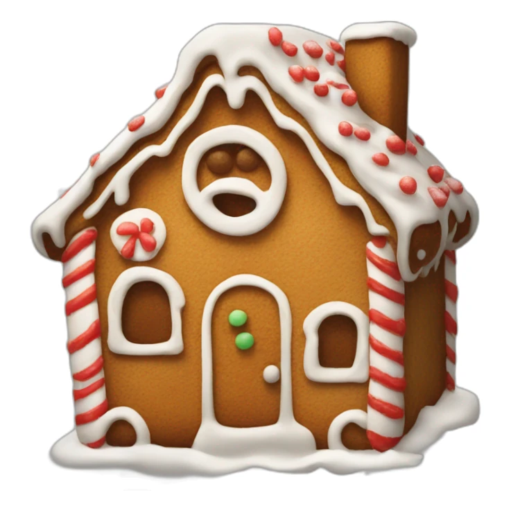 Gingerbread sticker