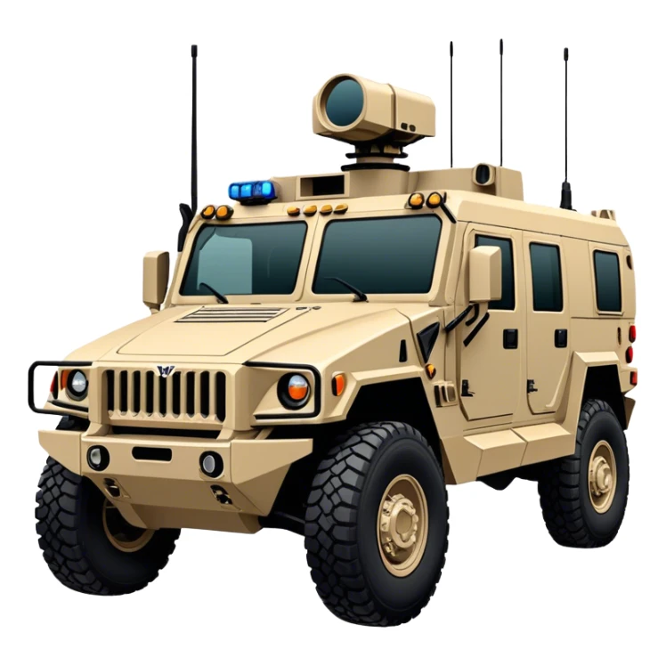 Joint Light Tactical Vehicle (JLTV) - Oshkosh (sand colour) sticker