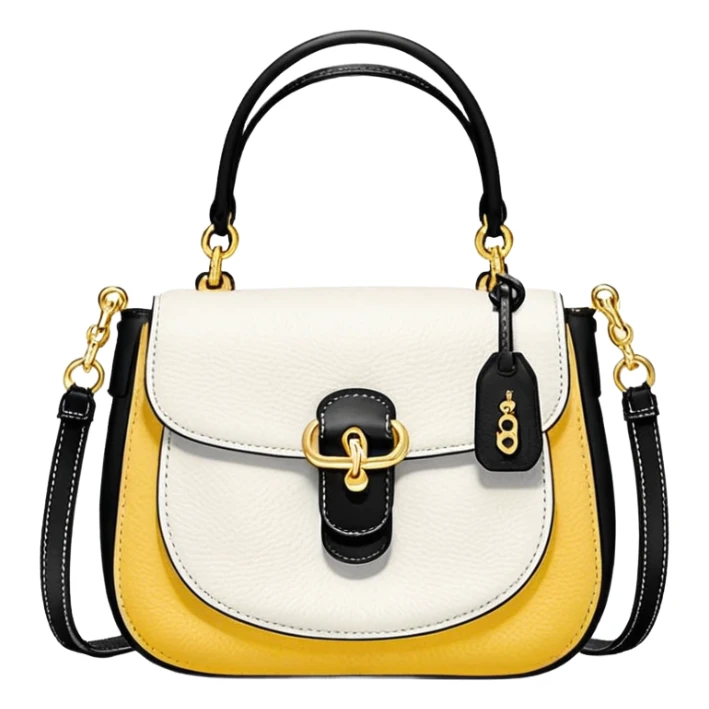 make a coach bag with the logo make it a terry mini crossbody bad sticker