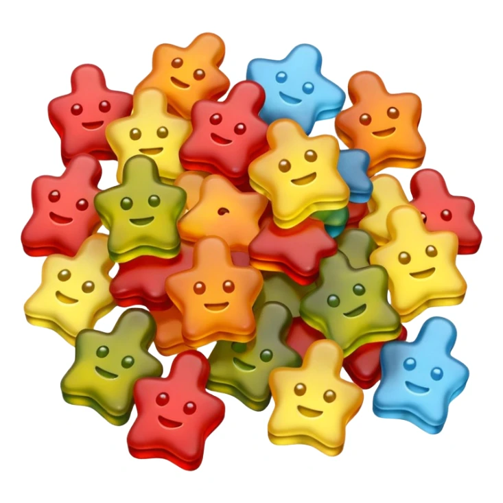 pack of haribo starmix gummies  sticker