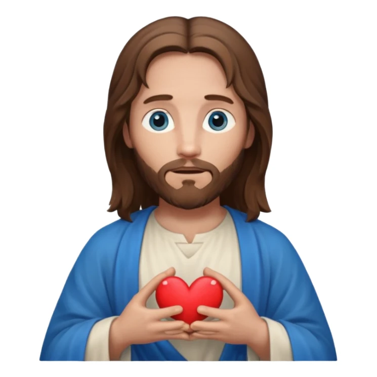 Jésus avec un cœur dans ses mains

 sticker