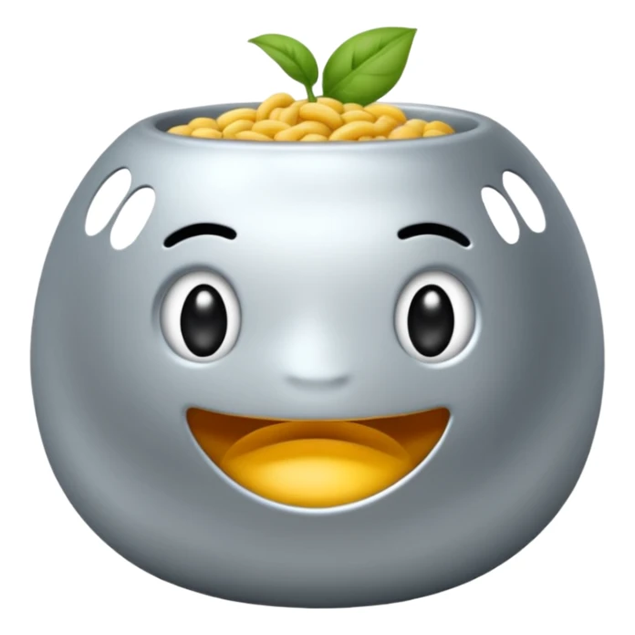 Un tamis avec des trous pour tamiser des baies de Sichuan sticker