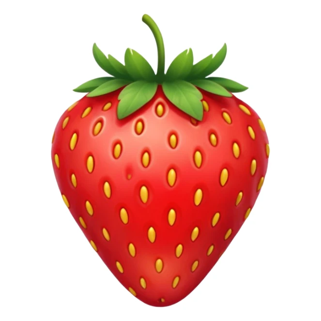 strawberry sticker