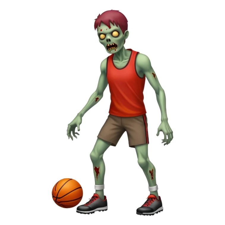 sportmen zombie full body sticker