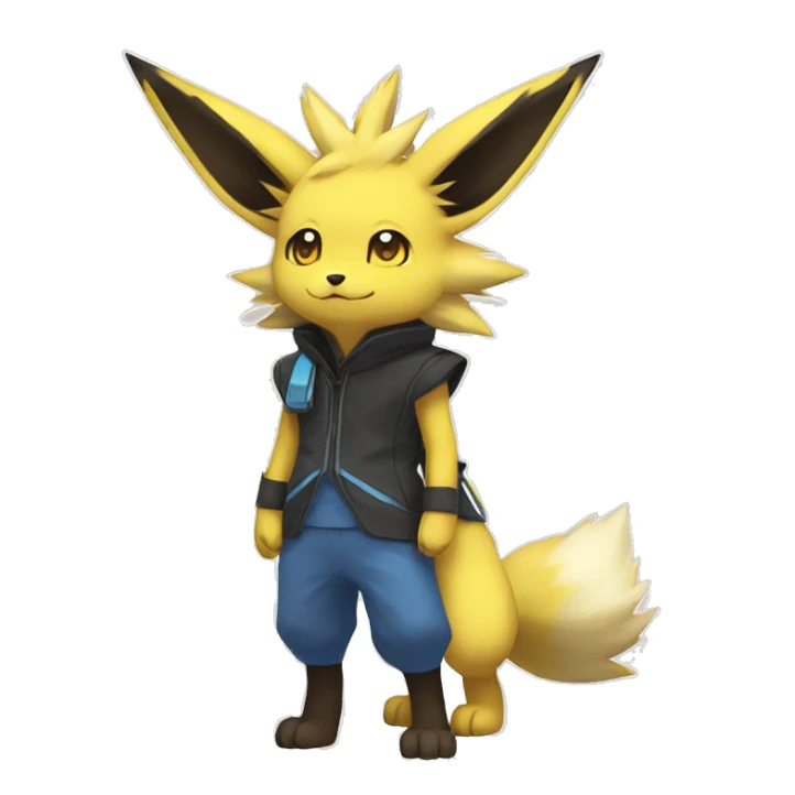 Jolteon-Umbreon-Lucario full body sticker
