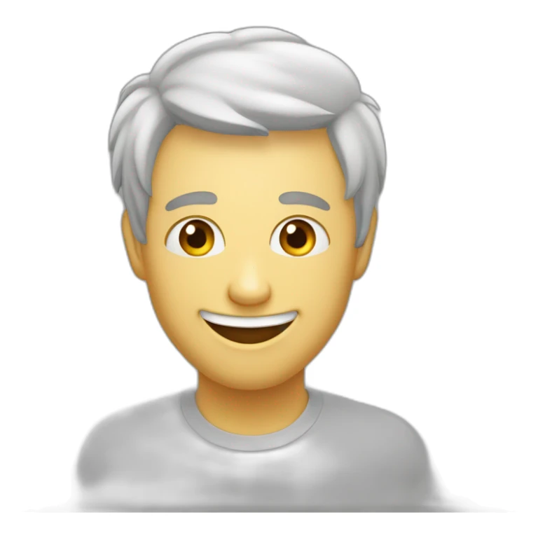 pleure de rire avec yeux en cœur sticker