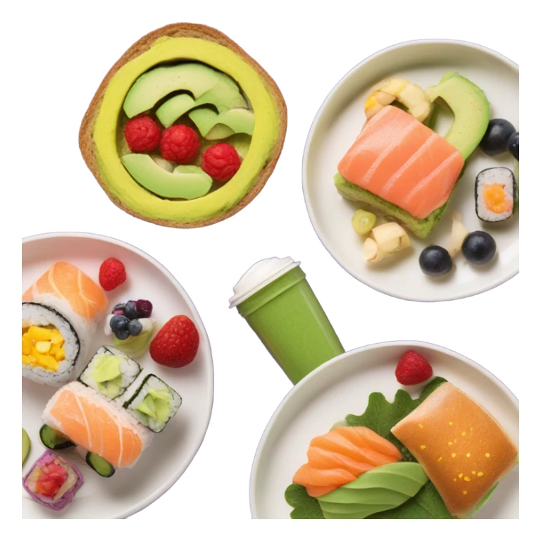 Food and tik tok sticker