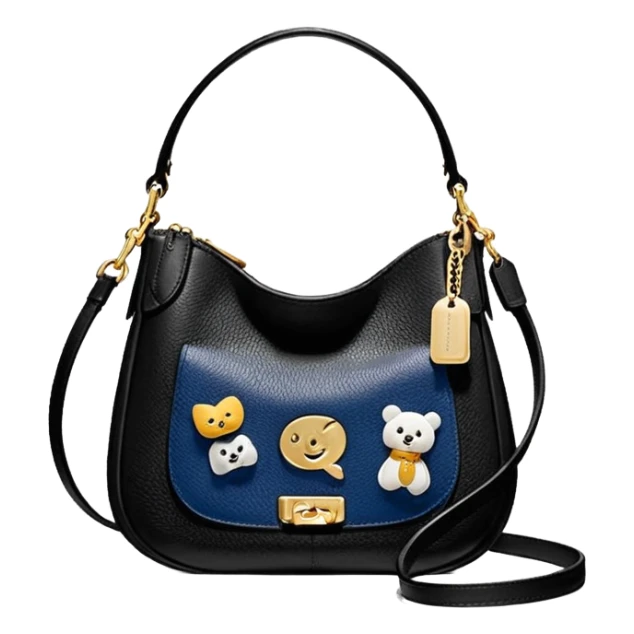 Coach Women's Hadley Mini Crossbody Bag in Pebbled Leather
 sticker