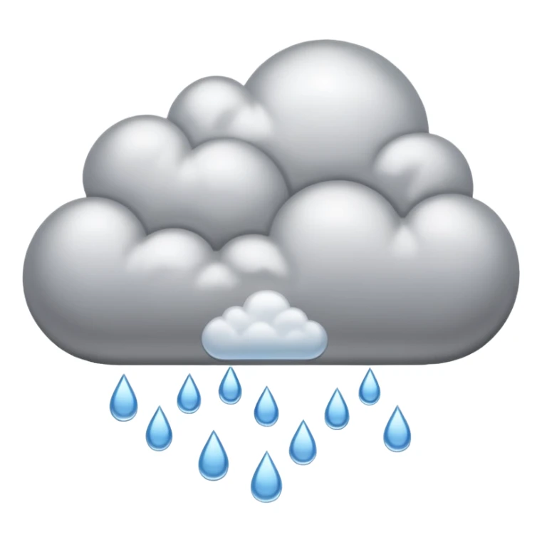 Rain Generator with a big cloud coming out of it  sticker