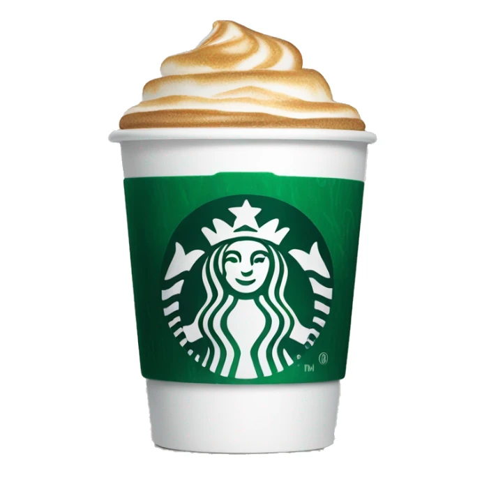 Starbuck’s cup of coffee sticker