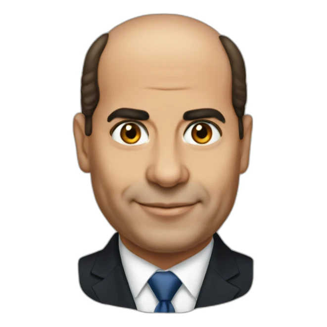 President Al Sisi Bald sticker