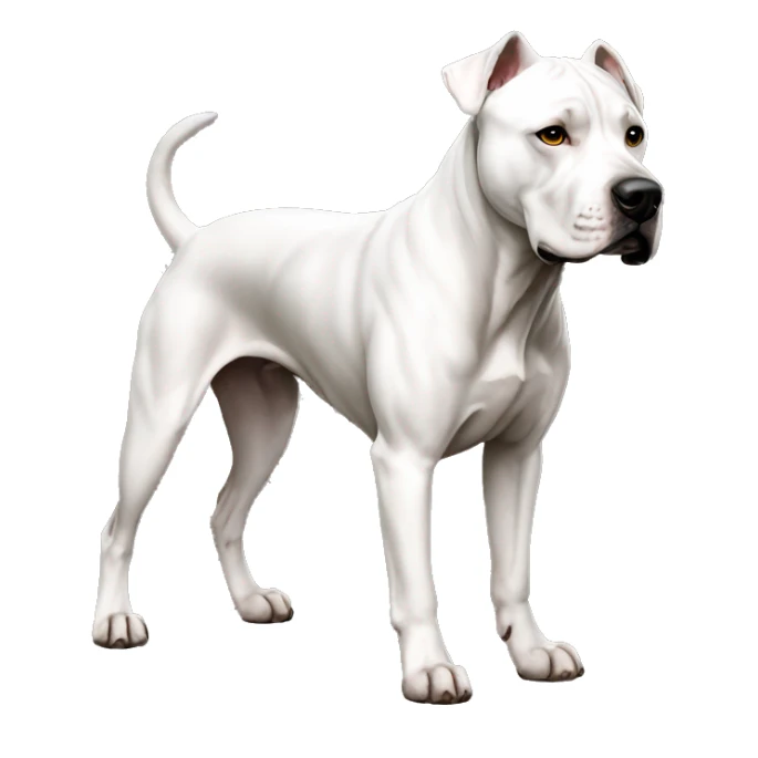 Dogo Argentino Dog Breed Full Body sticker