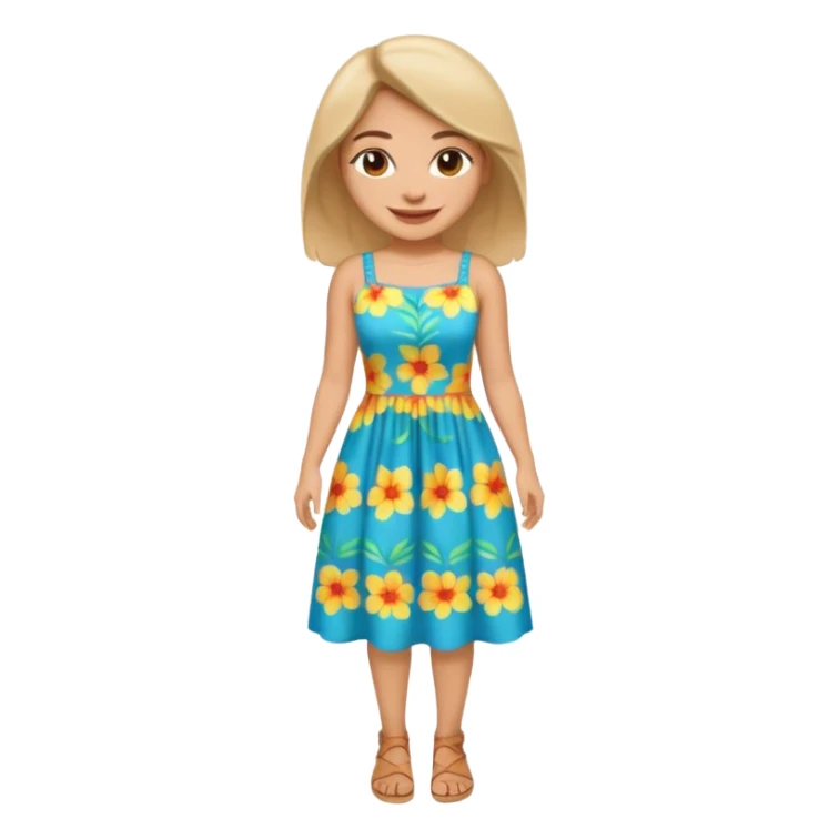 attractive full body light-skin latina  sticker