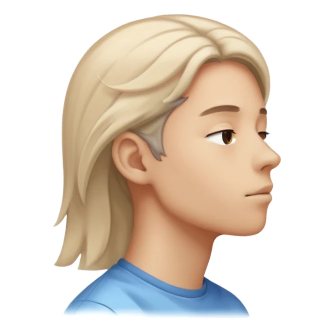 blowing air from this mouth in side angle, the air should be visible  sticker