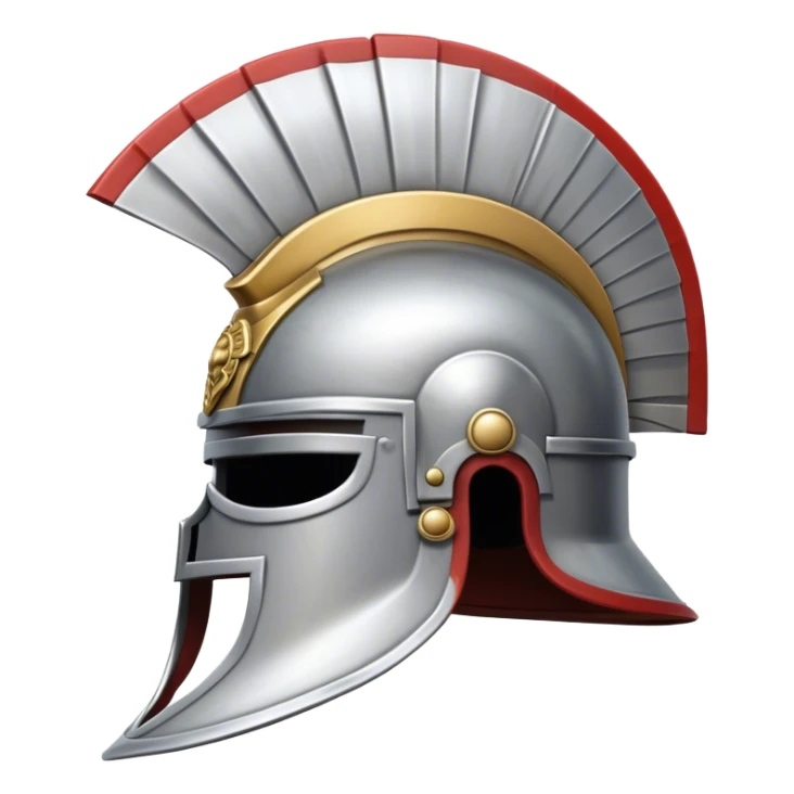 Legatus roman helmet with no gold/yellow sticker