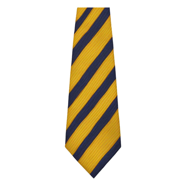 Boyscout necktie should be blue and yellow striped sticker
