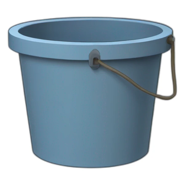 water bucket minecraft sticker