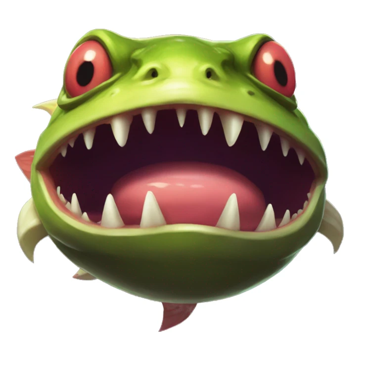 Tahm kench linguada league of legend sticker