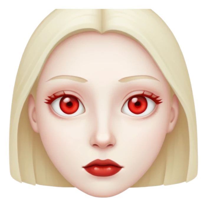 I tired person with red eyes sticker