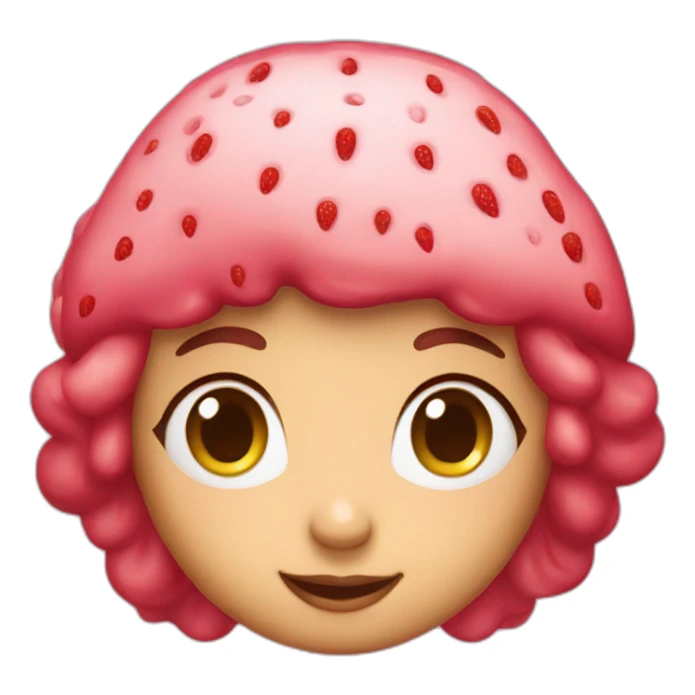strawberry shortcake sticker