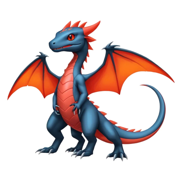 salamence-salandit-hybrid, full body sticker