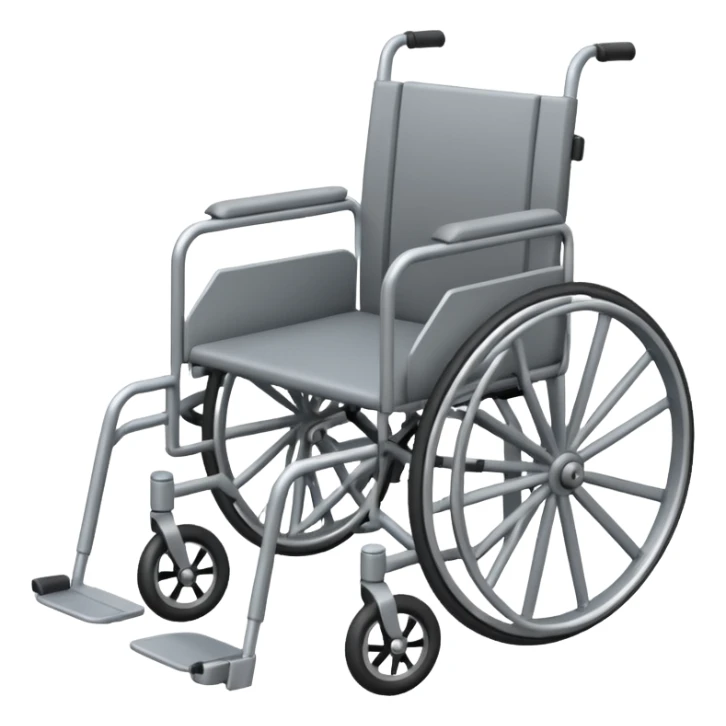 Back of wheelchair sticker