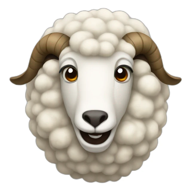 mad sheep sticker