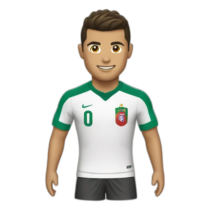 Christiano Ronaldo Portugal Shirt sticker