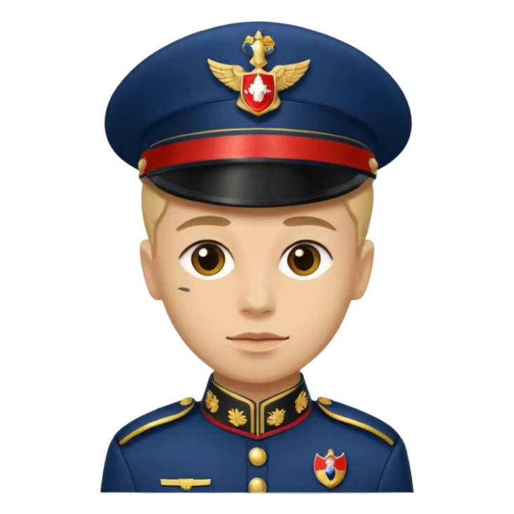 Creamele con la divisa da Carabiniere non da polizia  sticker